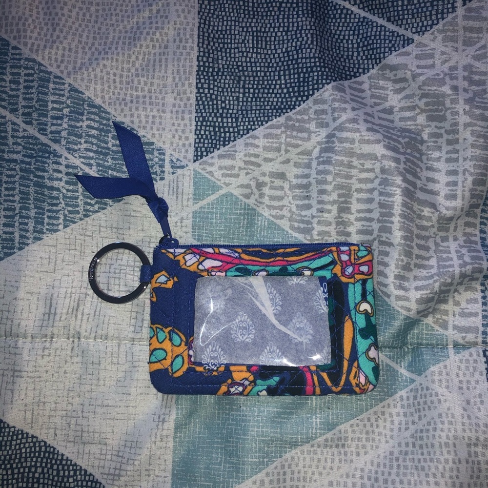 Vera Bradley Icon Zip ID Case NWT